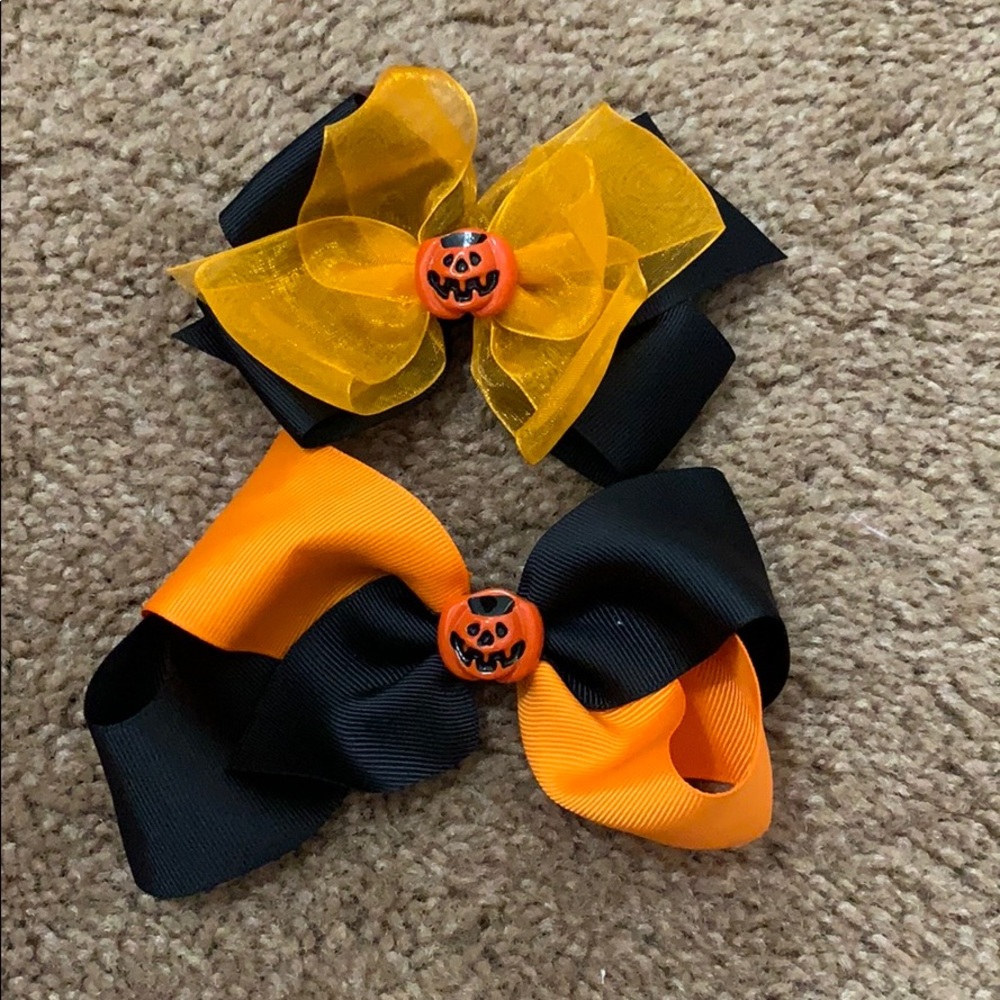 Halloween bows